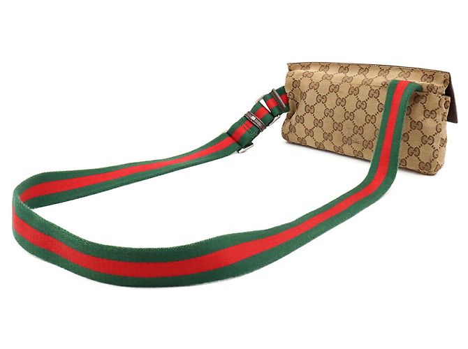 Borsa Gucci GG Canvas Sherry Line - vista 4