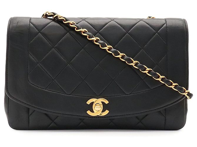 Chanel Diana 22 Matelassé Coco Mark Chain Schultertasche - Ansicht 2