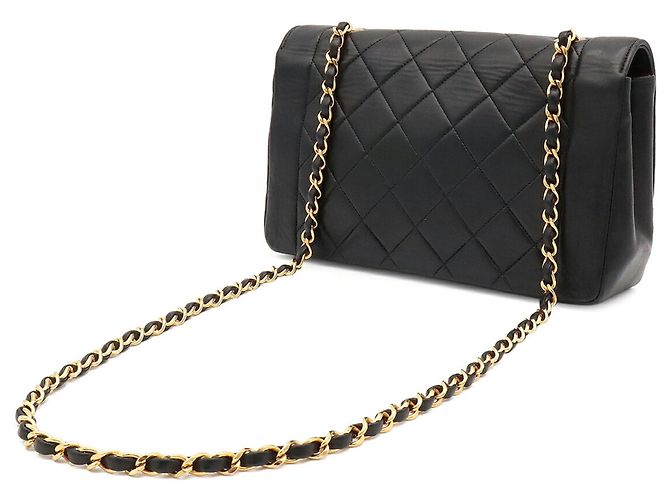 Chanel Diana 22 Matelassé Coco Mark Chain Schultertasche - Ansicht 3
