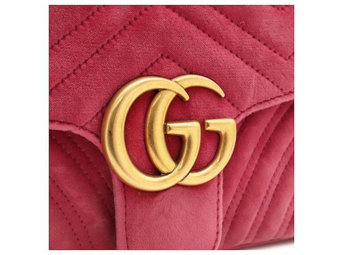 Gucci GG Marmont Schultertasche mit Kette - Ansicht 6