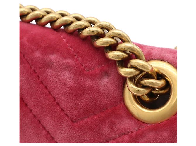 Gucci GG Marmont Schultertasche mit Kette - Ansicht 7