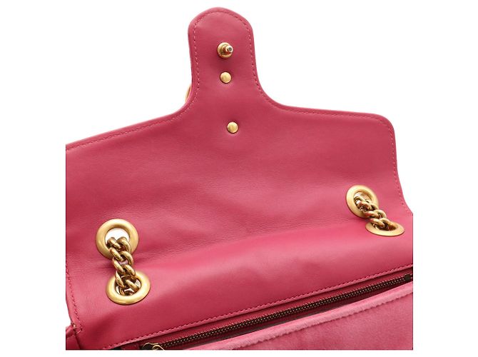 Gucci GG Marmont Schultertasche mit Kette - Ansicht 8