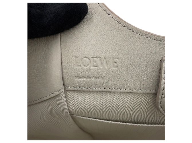 Borsa Loewe Hammock Flip in pelle di vitello classica - vista 12
