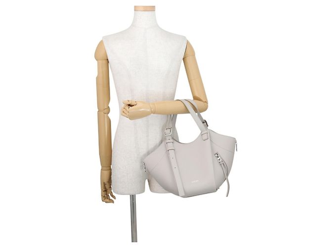 Borsa Loewe Hammock Flip in pelle di vitello classica - vista 4