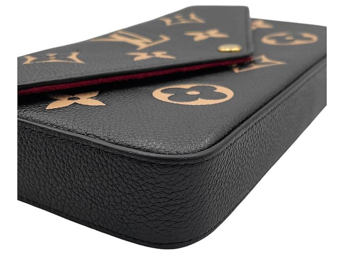 Portafoglio con catena Louis Vuitton - Bicolor Monogram Empreinte - vista 10