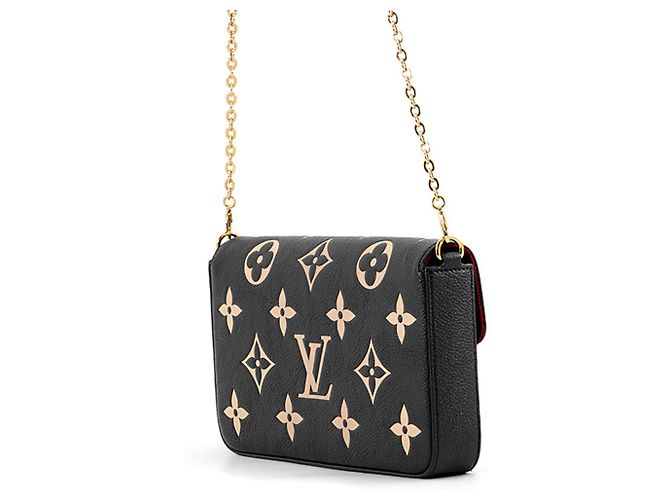 Portafoglio con catena Louis Vuitton - Bicolor Monogram Empreinte - vista 2