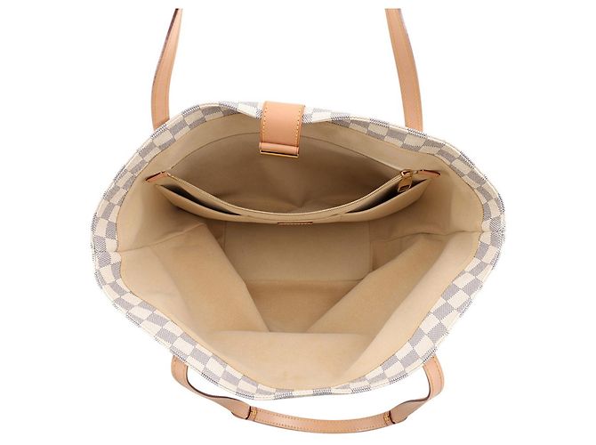 Borsa a tracolla Louis Vuitton Damier Azur Salina PM - vista 5