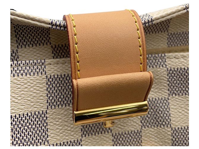 Borsa a tracolla Louis Vuitton Damier Azur Salina PM - vista 7