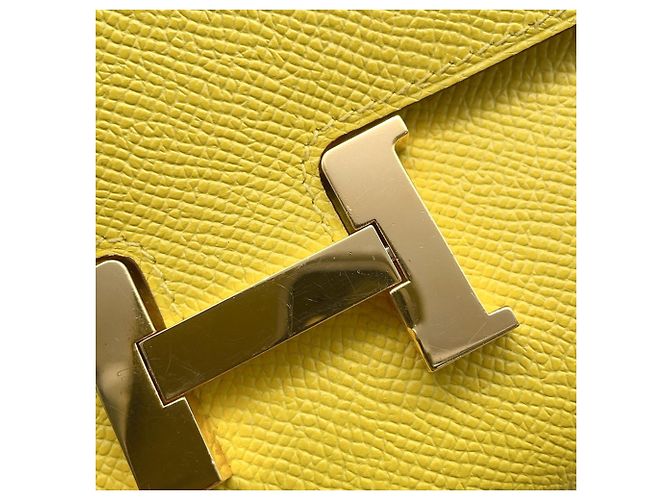 Hermès Hermes Constance To Go Long Jaune Naple Epsom Geldbörse - Ansicht 10