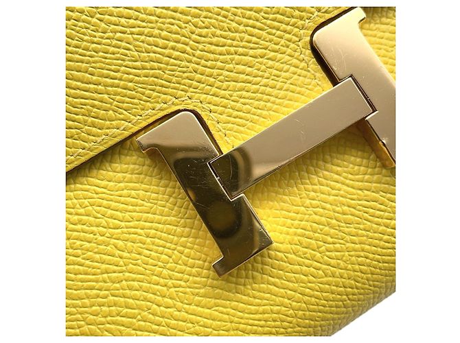 Hermès Hermes Constance To Go Long Jaune Naple Epsom Geldbörse - Ansicht 11