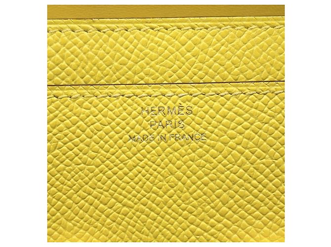 Hermès Hermes Constance To Go Long Jaune Naple Epsom Geldbörse - Ansicht 13