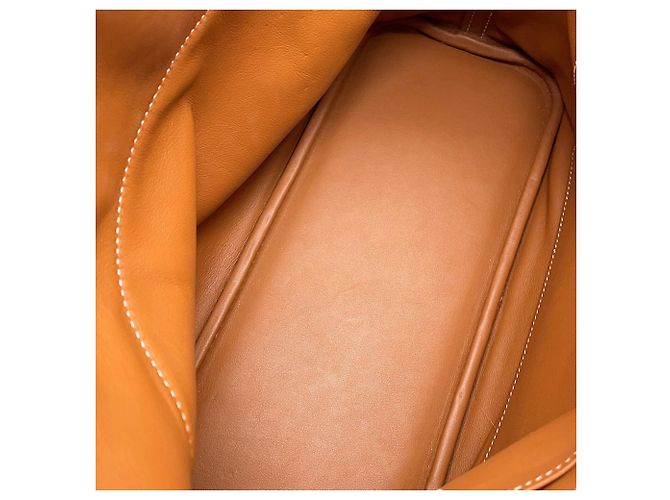 Hermès Hermes Bolide 31 Handtasche in Gold - Ansicht 10
