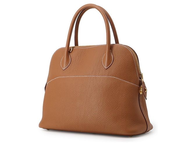 Hermès Hermes Bolide 31 Handtasche in Gold - Ansicht 2