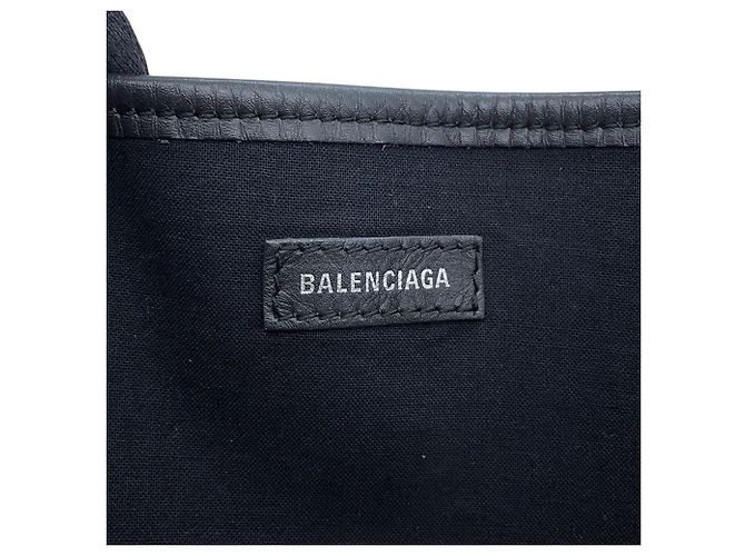Everyday Borsa Tote Balenciaga Nera e Avorio - vista 15