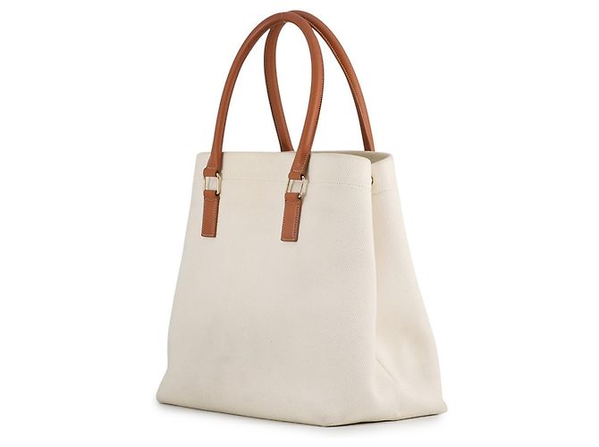Céline Celine Horizontal Cabas Canvas Tote Bag - view 2