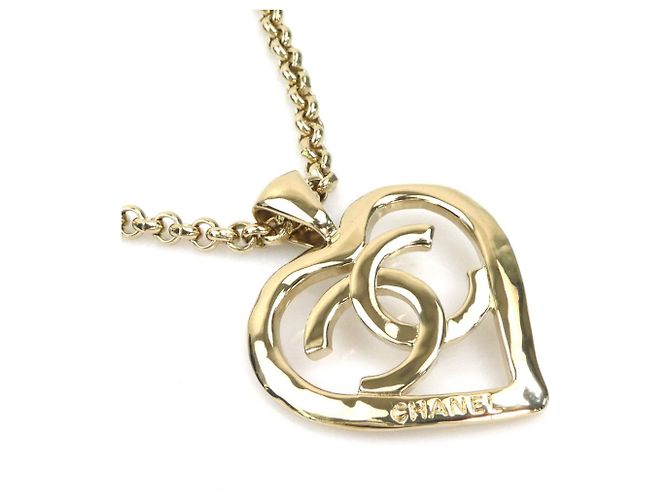 Collana Chanel Coco Heart Gold - vista 2