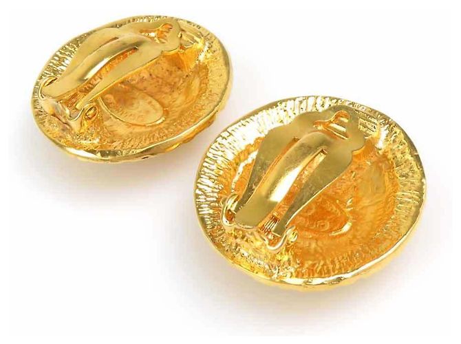 Timeless Brincos de pressão Chanel Gold - vista 4