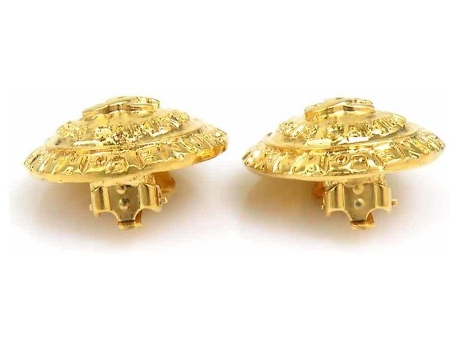 Timeless Brincos de pressão Chanel Gold - vista 5