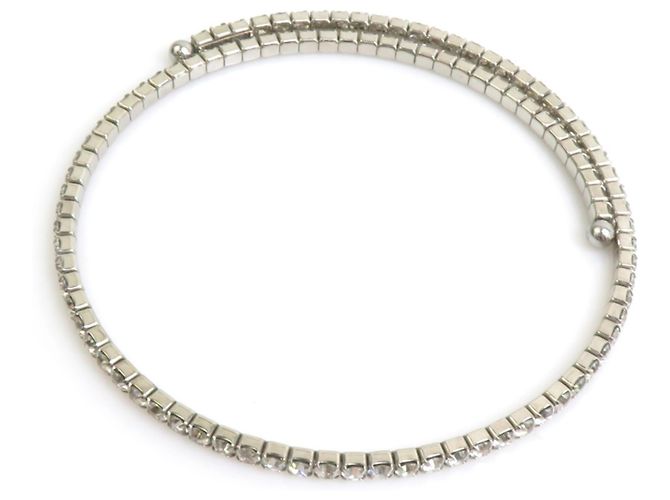 Colar Choker Miu Miu Prateado - vista 2