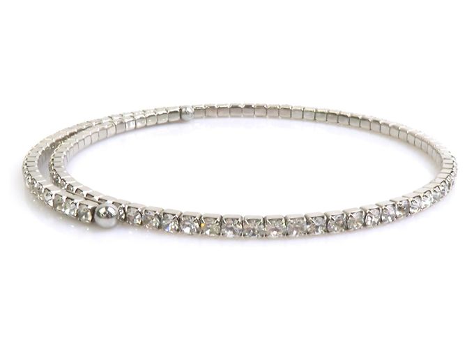 Colar Choker Miu Miu Prateado - vista 5