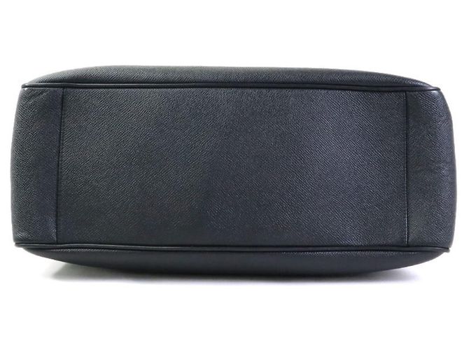 Bulgari Bvlgari Handtasche aus schwarzem Leder - Ansicht 4