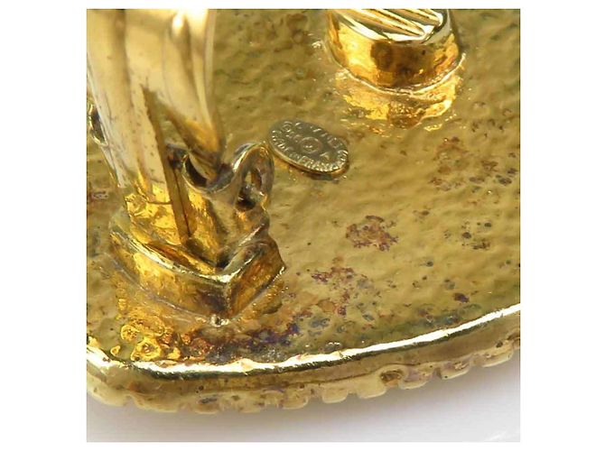 Orecchini a clip Chanel Gold - vista 10