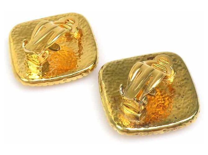 Orecchini a clip Chanel Gold - vista 3