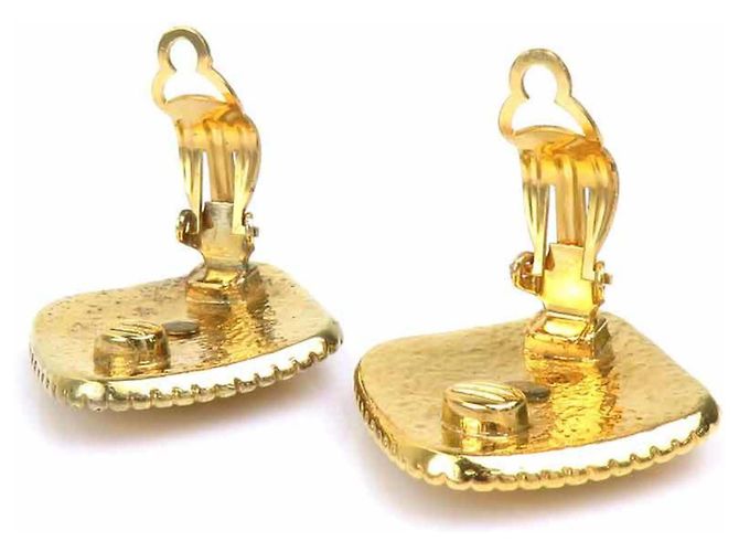 Orecchini a clip Chanel Gold - vista 6