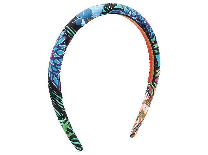 Hermès Diadema de seda Hermes Wild Singapore - vista 3