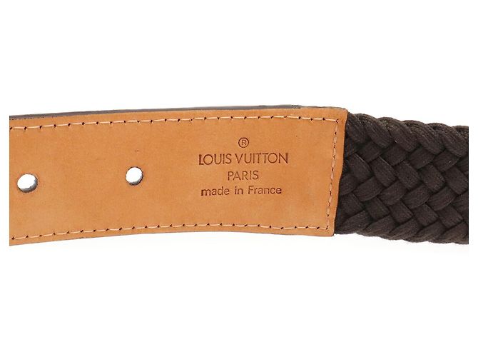 Cintura Louis Vuitton Monogram Standard in Brown - vista 9