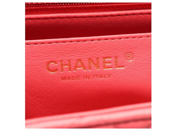 Bolso de hombro Chanel Mini Matelassé Rosa - vista 4
