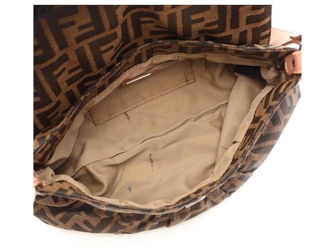 Fendi Chef Bag Zucca Shoulder Handbag - view 3
