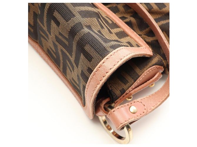 Fendi Chef Bag Zucca Shoulder Handbag - view 7