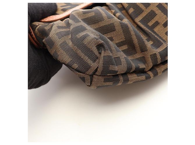 Fendi Chef Bag Zucca Shoulder Handbag - view 8