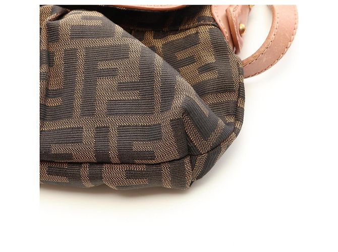 Fendi Chef Bag Zucca Shoulder Handbag - view 9