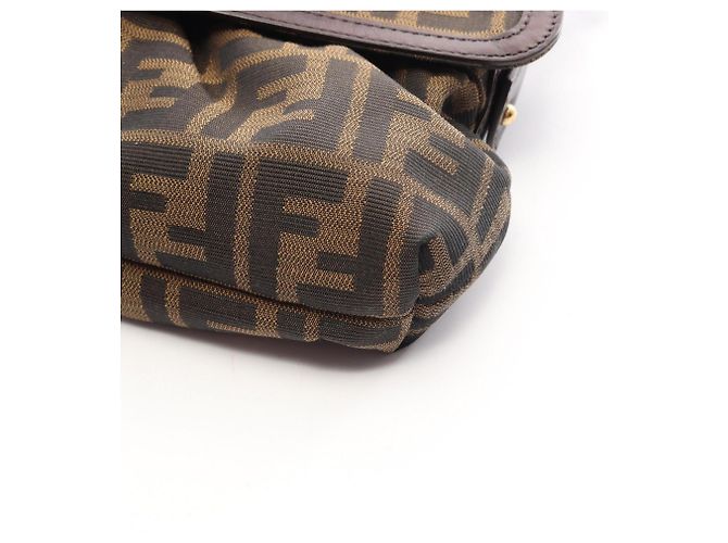 Bolsa de Ombro Fendi Zucca - vista 6