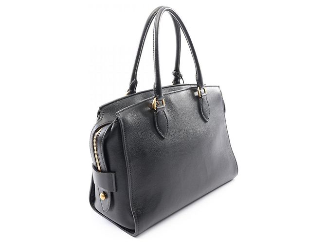 Bolso de mano 2-Way de piel negra Prada - vista 2
