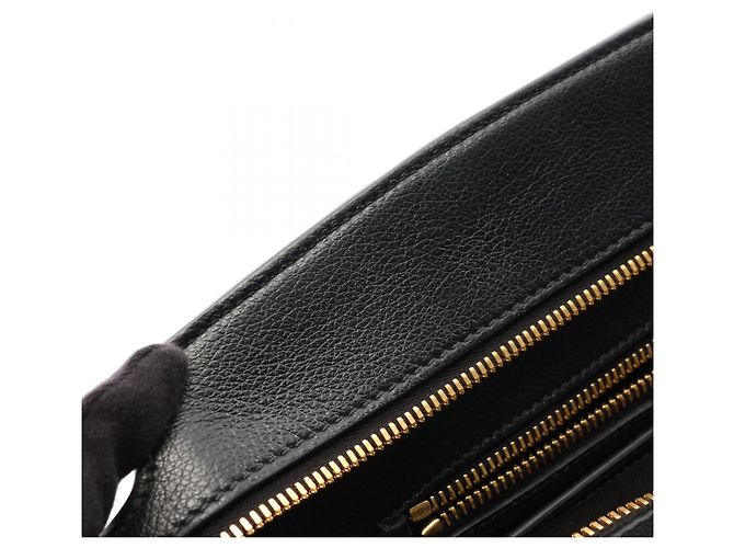 Bolso de mano 2-Way de piel negra Prada - vista 8