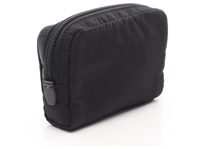 Saffiano Prada Handtasche/Etui Schwarz - Ansicht 2
