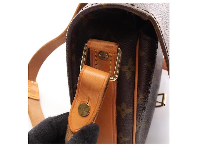 Bolso de hombro Louis Vuitton Cartouchiere MM Monogram - vista 10