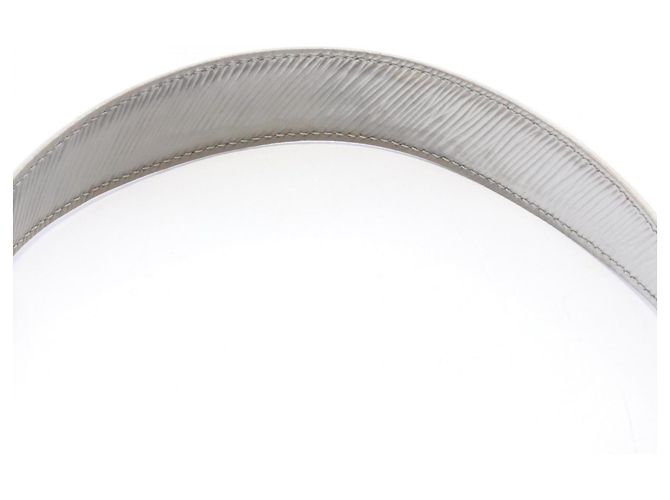 Bolso de hombro Louis Vuitton Twist PM Epi Argent - vista 7