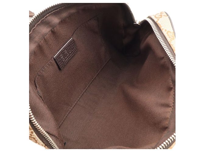 Borsa a tracolla Gucci GG Canvas Marrone Beige - vista 8