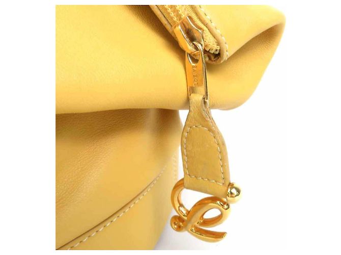 Mochila Loewe de piel amarilla - vista 14