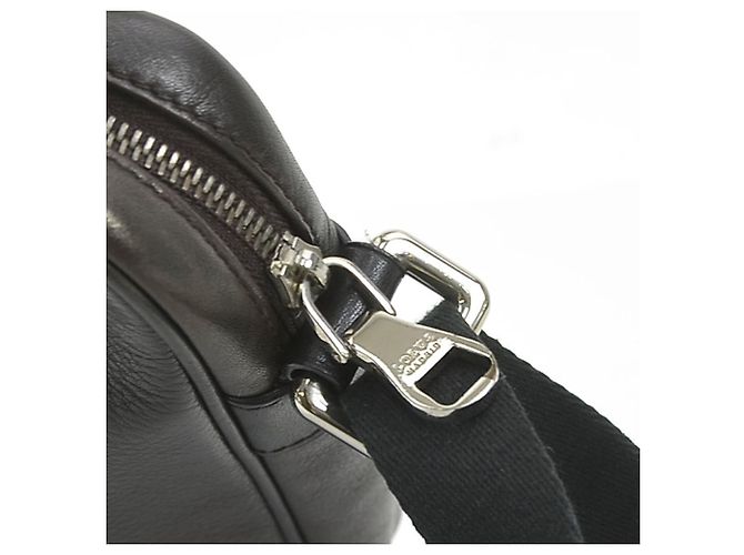 Borsa a tracolla Loewe in pelle marrone - vista 10