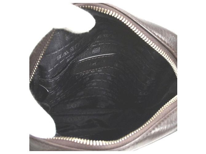 Borsa a tracolla Loewe in pelle marrone - vista 4