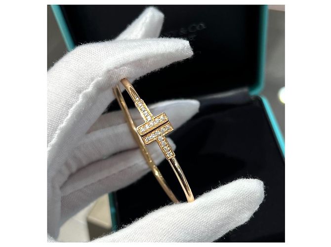 Bracciale Tiffany & Co. T Smile Diamanti - vista 2