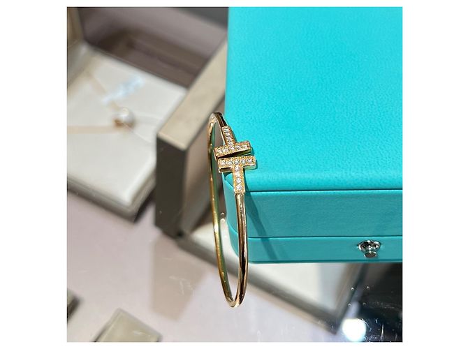 Bracciale Tiffany & Co. T Smile Diamanti - vista 3