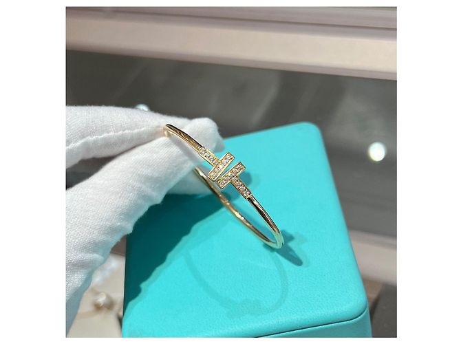 Bracciale Tiffany & Co. T Smile Diamanti - vista 4