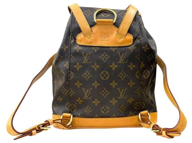 Louis Vuitton Montsouris MM Monogram Backpack - view 3