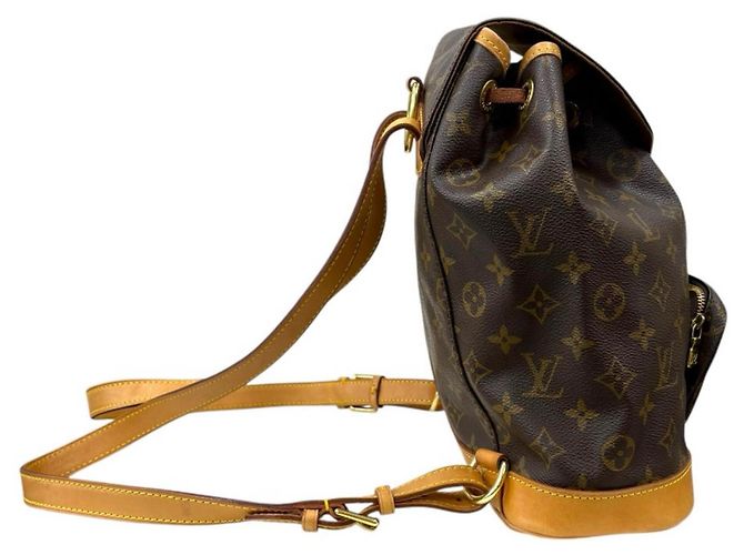 Louis Vuitton Montsouris MM Monogram Backpack - view 4
